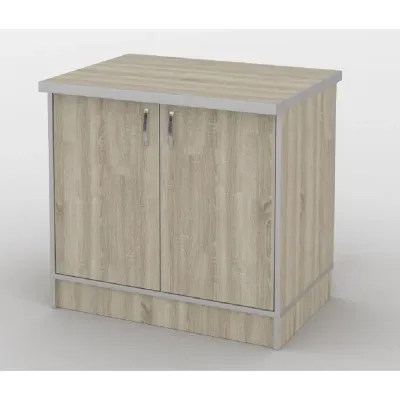 Тумба офисная Тиса Мебель ТМ-125 2 Сонома 76x60x40 см