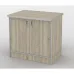 Тумба офисная Тиса Мебель ТМ-125 2 Сонома 76x60x40 см