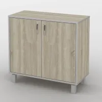 Тумба офісна Тиса Мебель ТМ-126 1 Сонома 75x35x40 см