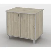 Тумба офісна Тиса Мебель ТМ-126 2 Сонома 75x60x40 см