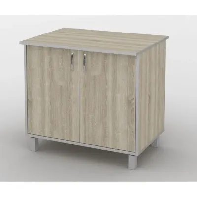 Тумба офісна Тиса Мебель ТМ-126 2 Сонома 75x60x40 см