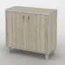 Тумба офісна Тиса Мебель ТМ-127 1 Сонома 76x35x40 см