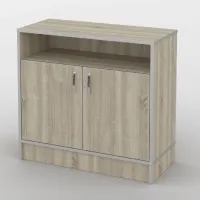 Тумба офісна Тиса Мебель ТМ-128 1 Сонома 75x35x40 см