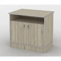 Тумба офисная Тиса Мебель ТМ-128 2 Сонома 75x60x40 см