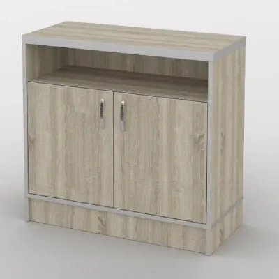 Тумба офісна Тиса Мебель ТМ-129 1 Сонома 76x35x40 см