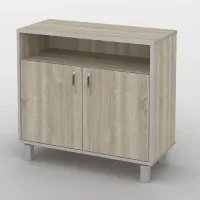 Тумба офісна Тиса Мебель ТМ-130 1 Сонома 75x35x40 см