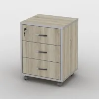 Тумба офісна Тиса Мебель ТМ-132 Сонома 55x35x35 см