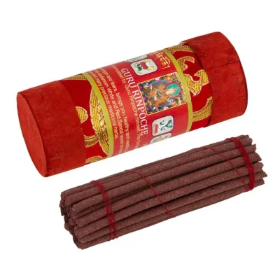 Пахощі Бутанські Гуру Рінпоче Guru Rinpoche Подарункова упаковка 10,3x4x4 см Червоний (25966)