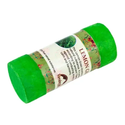 Пахощі Тибетські Himalayan Inc Лемонграс Lemongrass 10x4x4 см Зелений (25649)