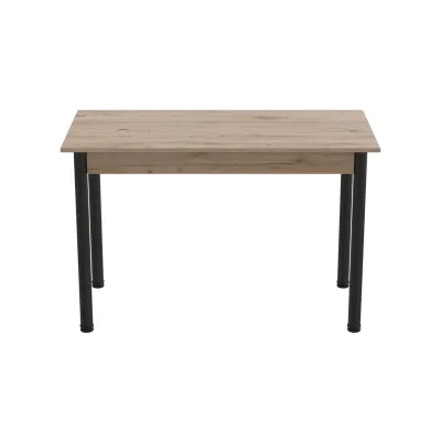 Стіл кухонний Ferrum-decor Беніта 75x120x70 Чорний ДСП Дуб Сан-Маріно 16мм (BEN0009) Стіл кухонний Ferrum-decor Беніта 75x120x70 Чорний ДСП Дуб Сан-Маріно 16мм (BEN0009)