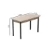 Стіл кухонний Ferrum-decor Беніта 75x120x70 Чорний ДСП Дуб Сан-Маріно 16мм (BEN0009) Стіл кухонний Ferrum-decor Беніта 75x120x70 Чорний ДСП Дуб Сан-Маріно 16мм (BEN0009)