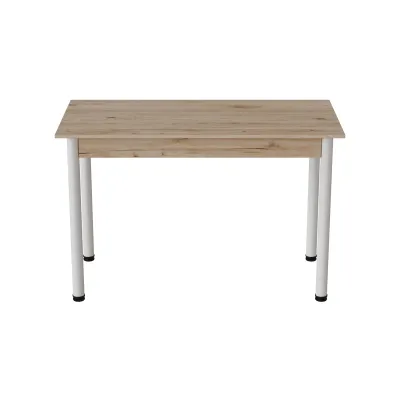 Стіл кухонний Ferrum-decor Беніта 75x120x60 Білий ДСП Дуб Сан-Маріно 16мм (BEN0023) Стіл кухонний Ferrum-decor Беніта 75x120x60 Білий ДСП Дуб Сан-Маріно 16мм (BEN0023)