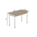 Стіл кухонний Ferrum-decor Беніта 75x120x60 Білий ДСП Дуб Сан-Маріно 16мм (BEN0023) Стіл кухонний Ferrum-decor Беніта 75x120x60 Білий ДСП Дуб Сан-Маріно 16мм (BEN0023)