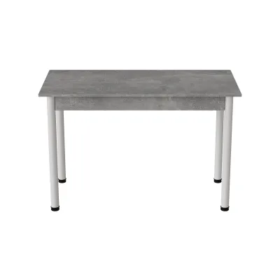 Стол кухонный Ferrum-decor Бенита 75x120x70 Белый ДСП Бетон 16мм (BEN0035) Стол кухонный Ferrum-decor Бенита 75x120x70 Белый ДСП Бетон 16мм (BEN0035)