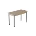 Стіл кухонний Ferrum-decor Беніта 75x120x60 Сірий ДСП Дуб Сан-Маріно 16мм (BEN0044)