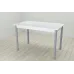 Стол кухонный Ferrum-decor Бенита 75x120x70 Серый ДСП Белое 16мм (BEN0050)