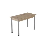 Стол кухонный Ferrum-decor Бенита 75x120x70 Серый ДСП Дуб Сан-Марино 16мм (BEN0051)