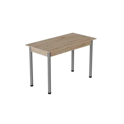 Стол кухонный Ferrum-decor Бенита 75x120x70 Серый ДСП Дуб Сан-Марино 16мм (BEN0051)