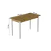 Стіл кухонний Ferrum-decor Маріо 75x120x60 Білий ДСП Дуб Артізан 16мм (MAR0027) Стіл кухонний Ferrum-decor Маріо 75x120x60 Білий ДСП Дуб Артізан 16мм (MAR0027)