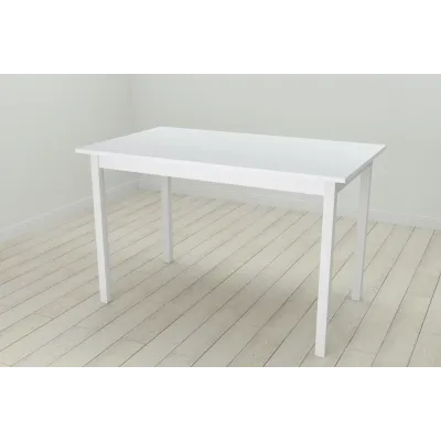 Стіл кухонний Ferrum-decor Маріо 75x120x70 Білий ДСП Біле 16мм (MAR0029)