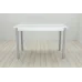 Стіл кухонний Ferrum-decor Маріо 75x120x60 Сірий ДСП Біле 16мм (MAR0043)