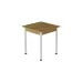 Стол кухонный Ferrum-decor Агата 75x90x90 Белый ДСП Дуб Артизан 16мм (AGA0027)
