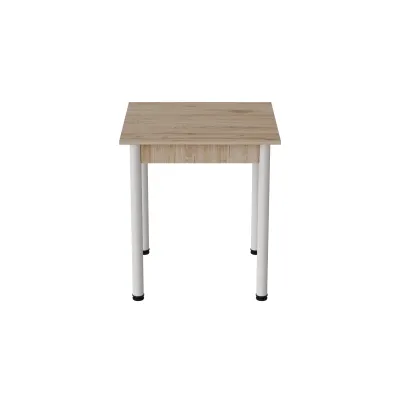 Стіл кухонний Ferrum-decor Агата 75x80x80 Білий ДСП Дуб Сан-Маріно 16мм (AGA0037) Стіл кухонний Ferrum-decor Агата 75x80x80 Білий ДСП Дуб Сан-Маріно 16мм (AGA0037)
