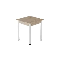 Стіл кухонний Ferrum-decor Агата 75x80x80 Білий ДСП Дуб Сан-Маріно 16мм (AGA0037) Стіл кухонний Ferrum-decor Агата 75x80x80 Білий ДСП Дуб Сан-Маріно 16мм (AGA0037)