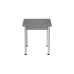 Стол кухонный Ferrum-decor Агата 75x80x80 Белый ДСП Бетон 16мм (AGA0042)