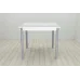 Стіл кухонний Ferrum-decor Агата 75x80x80 Сірий ДСП Біле 16мм (AGA0043)