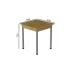 Стіл кухонний Ferrum-decor Агата 75x80x80 Сірий ДСП Дуб Артізан 16мм (AGA0048) Стіл кухонний Ferrum-decor Агата 75x80x80 Сірий ДСП Дуб Артізан 16мм (AGA0048)