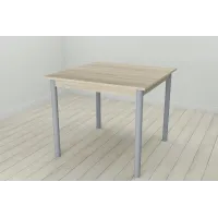 Стіл кухонний Ferrum-decor Агата 75x90x90 Сірий ДСП Сонома 16мм (AGA0053) Стіл кухонний Ferrum-decor Агата 75x90x90 Сірий ДСП Сонома 16мм (AGA0053)