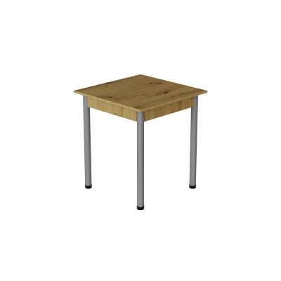Стол кухонный Ferrum-decor Агата 75x90x90 Серый ДСП Дуб Артизан 16мм (AGA0055)