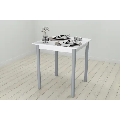 Стол кухонный Ferrum-decor Агата 75x70x70 Серый ДСП Белое 16мм (AGA0057) Стол кухонный Ferrum-decor Агата 75x70x70 Серый ДСП Белое 16мм (AGA0057)