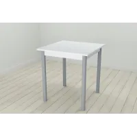 Стіл кухонний Ferrum-decor Агата 75x70x70 Сірий ДСП Біле 16мм (AGA0057) Стіл кухонний Ferrum-decor Агата 75x70x70 Сірий ДСП Біле 16мм (AGA0057)
