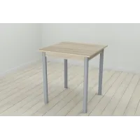 Стіл кухонний Ferrum-decor Агата 75x70x70 Сірий ДСП Сонома 16мм (AGA0060) Стіл кухонний Ferrum-decor Агата 75x70x70 Сірий ДСП Сонома 16мм (AGA0060)
