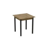 Стол кухонный Ferrum-decor Диего 75x80x80 Черный ДСП Дуб Артизан 16мм (DIE0006) Стол кухонный Ferrum-decor Диего 75x80x80 Черный ДСП Дуб Артизан 16мм (DIE0006)