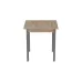 Стіл кухонний Ferrum-decor Дієго 75x90x90 Сірий ДСП Дуб Сан-Маріно 16мм (DIE0044)