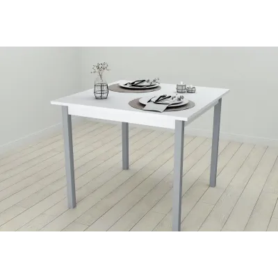 Стол кухонный Ferrum-decor Диего 75x80x80 Серый ДСП Белое 16мм (DIE0057) Стол кухонный Ferrum-decor Диего 75x80x80 Серый ДСП Белое 16мм (DIE0057)