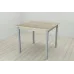 Стіл кухонний Ferrum-decor Дієго 75x80x80 Сірий ДСП Сонома 16мм (DIE0060)