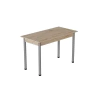 Стол кухонный Ferrum-decor Бенита 75x120x80 Серый ДСП Дуб Сан-Марино 16мм (BEN0058)