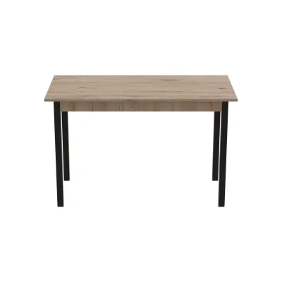 Стол кухонный Ferrum-decor Марио 75x120x70 Черный ДСП Дуб Сан-Марино 16мм (MAR0009) Стол кухонный Ferrum-decor Марио 75x120x70 Черный ДСП Дуб Сан-Марино 16мм (MAR0009)