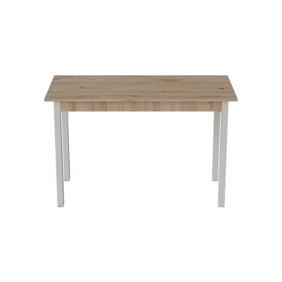 Стіл кухонний Ferrum-decor Маріо 75x120x60 Білий ДСП Дуб Сан-Маріно 16мм (MAR0023) Стіл кухонний Ferrum-decor Маріо 75x120x60 Білий ДСП Дуб Сан-Маріно 16мм (MAR0023)