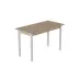 Стіл кухонний Ferrum-decor Маріо 75x120x60 Білий ДСП Дуб Сан-Маріно 16мм (MAR0023)