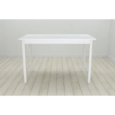 Стіл кухонний Ferrum-decor Маріо 75x120x80 Білий ДСП Біле 16мм (MAR0036) Стіл кухонний Ferrum-decor Маріо 75x120x80 Білий ДСП Біле 16мм (MAR0036)