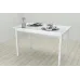Стіл кухонний Ferrum-decor Маріо 75x120x80 Білий ДСП Біле 16мм (MAR0036)