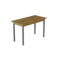 Стол кухонный Ferrum-decor Марио 75x120x60 Серый ДСП Дуб Артизан 16мм (MAR0048)