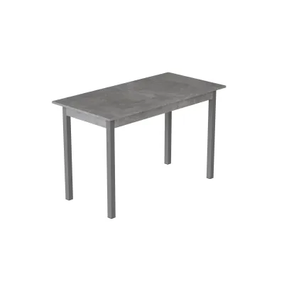 Стіл кухонний Ferrum-decor Маріо 75x120x60 Сірий ДСП Бетон 16мм (MAR0049)