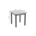 Стіл кухонний Ferrum-decor Агата 75x70x70 Чорний ДСП Бетон 16мм (AGA0014) Стіл кухонний Ferrum-decor Агата 75x70x70 Чорний ДСП Бетон 16мм (AGA0014)