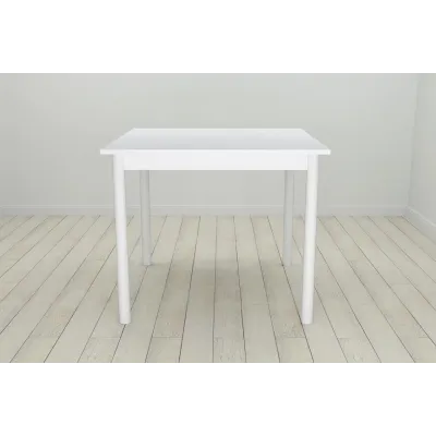 Стіл кухонний Ferrum-decor Агата 75x90x90 Білий ДСП Біле 16мм (AGA0022) Стіл кухонний Ferrum-decor Агата 75x90x90 Білий ДСП Біле 16мм (AGA0022)